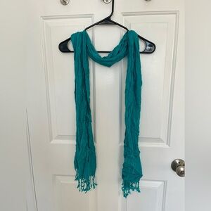 Teal Lightweight Womens Scarf - Versatile Everyday Accessory